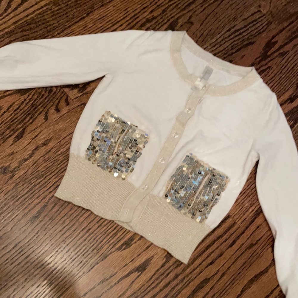 Target button up sweater. Kids size small.